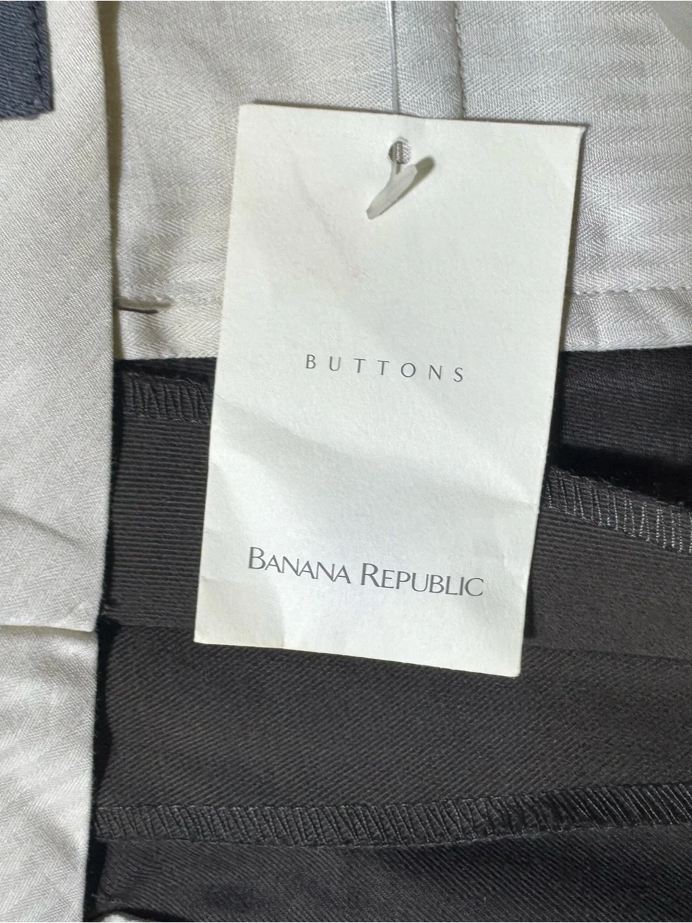 Banana Republic Pants Mens 35‎ Emerson Gray Brown Dress Slacks Officewear NEW